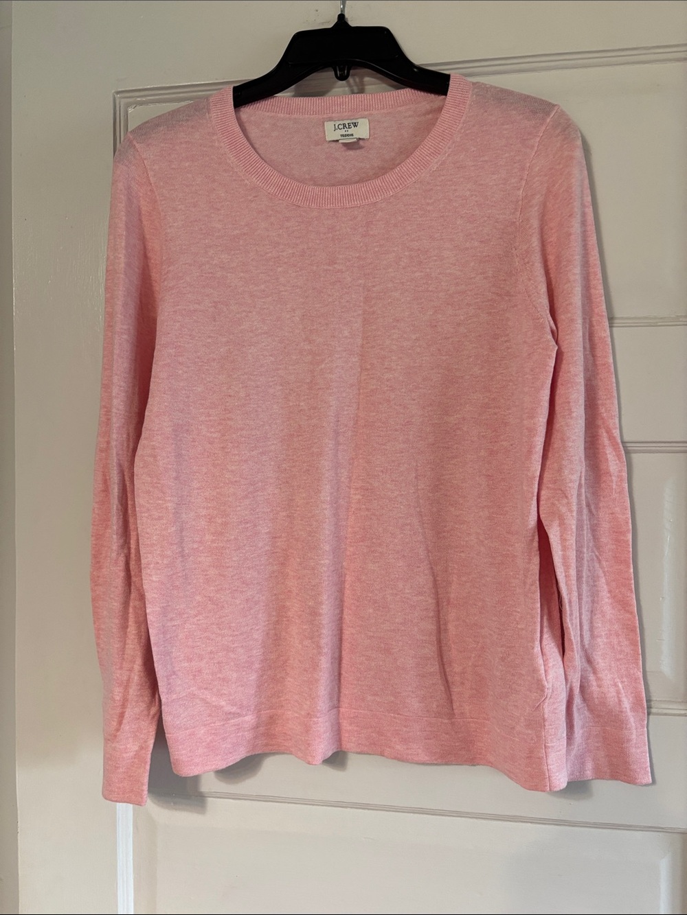 J. Crew Lightweight Pink Crewneck Pullover